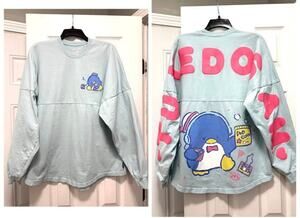 JapanLA Tuxedo‎ Sam Sanrio Retro Anime Penguin Blue Spirit Jersey Adult M Medium